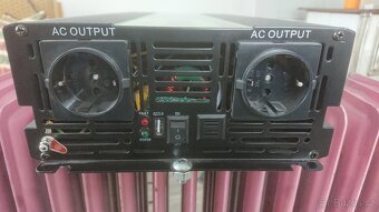 Měnič napětí 24v 3000w - 3