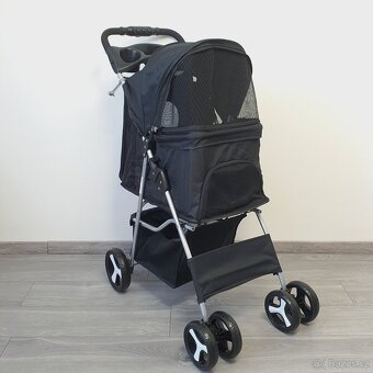 Kočárek skládací pro psy a kočky - nové - 3