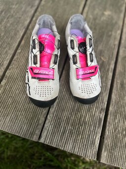 ✨ Dětské tretry na kolo Force MTB Crystal, růžové, vel. 35 ✨ - 3