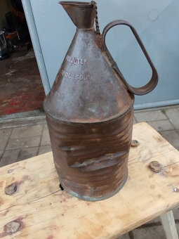 nádoba na petrolej/benzín - první republika - Blumel - 3