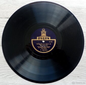 Jára Kohout – starožitná šelaková gramodeska z roku 1928 - 3