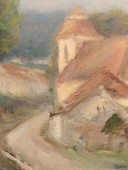 Obraz Jaromír Hynšt, Rychtářov, olej plátno 52x72 - 3