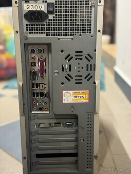 Stolní počítač – funkční sestava Intel, Gigabyte, GPU, DDR2 - 3