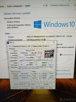 zakladní deska AM4+ CPU +Pamět 8gb - 3