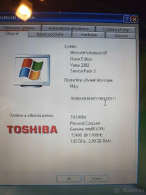 Notebook Toshiba - 3