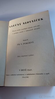 Starý slovníček + herbář - cena za obojí - 3