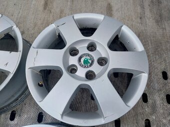 Alukola Škoda octavia 2 originální, 5x112 - 3
