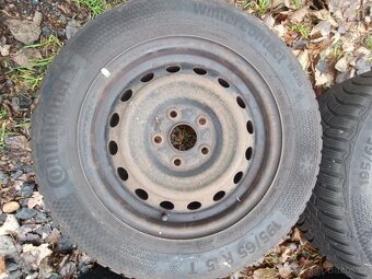 Sada plechových kol 5x114.3 s pneu 195/65 R15 - 3