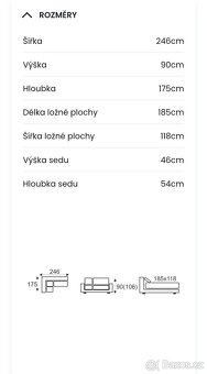 Rozkládací sedačka - 3