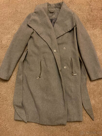 Dámský kabát šedý - 3