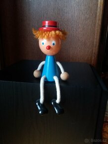 Prodám dřevěné hračky - figurky na pružině - 3