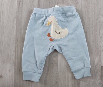 Tepláčky králík/husa / citron / lvíčci Lindex vel. 62 - nové - 3