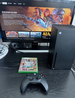 Xbox Series X s mechanikou + GTA V XSX verze a příslušenství - 3