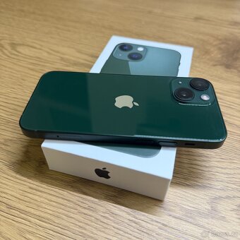 iPhone 13 mini 128GB zelený, pěkný stav, 12 měsíců záruka - 3
