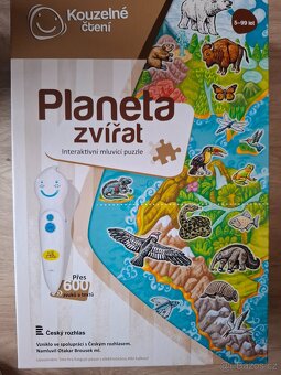 Albi tužka s Atlasem světa, puzze a 3D farma - 3