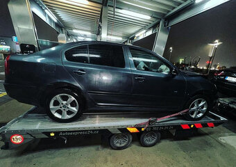 Vůz na náhradní díly Škoda Octavia sedan 2008 BXE KPQ LF8J - 3