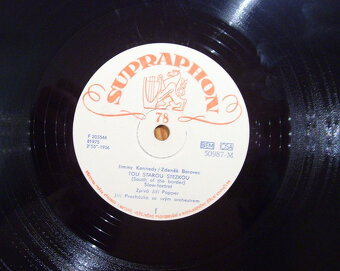 EP deska Jiří Popper 1956-Zamčená ústa,Tou starou stezkou/37 - 3