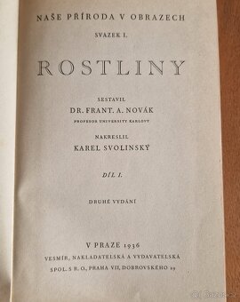 Rostliny - Naše přídora v obrazech, díl 1. (1936) - 3