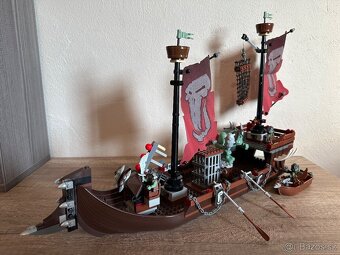 Lego Castle 7048 Troll Warship s navodom - 3