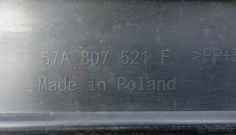 Spoiler zadního nárazníku Škoda KAROQ 57A807521F - 3