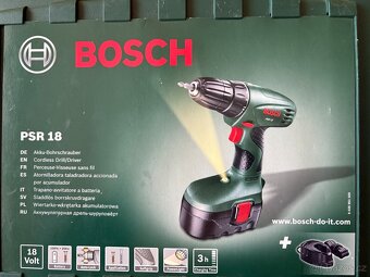 Akuvrtačka Bosch PSR 18 - 3