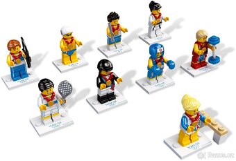 LEGO 8909 minifigurky Team GB - kompletní sada - 3