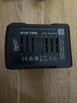 Akumulátor 8.0 Ah Milwaukee M18FB8 - 3
