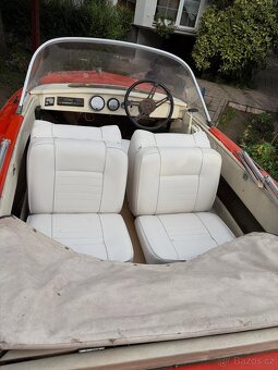 Člun / loď HILLE Classic + 2x motor (65HP +4HP) + Vozík s TP - 3