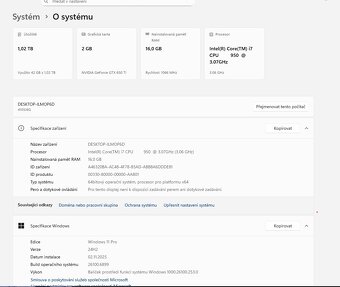 PC Lenovo WorkStationS20 Intel i7/16GB RAM/SSD/GTX650Ti+LCD - 3