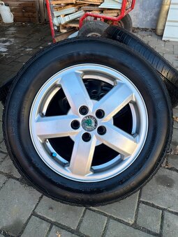 Originál alu Škoda Triton 5x100 r15 - 3