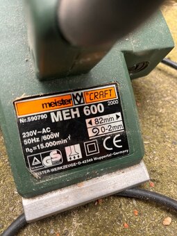 Hoblík Meister Craft MEH 600 600 W šířka 82 mm - 3