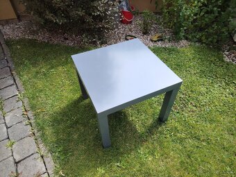 Polyratanová sedačka se stolkem - 3