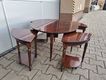 Konferenční stůl styl Chesterfield - 3