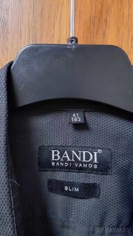 Černá Slim košile Bandi - 3