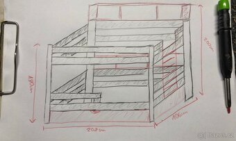 Dvoupatrová postel - 3