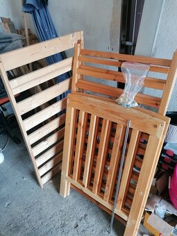 Dětská dřevěná postýlka - 3