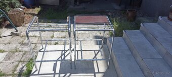 Staré chromové stolky - 3