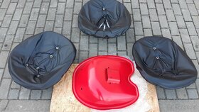 Originál SEDAČKA PLECHOVÁ, možno i potah, NOVÉ NEPOUŽITÉ - 3