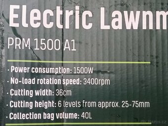 Elektrická sekačka na trávu - 3