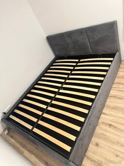Čalouněná postel s úložným prostorem 160x200 - 3