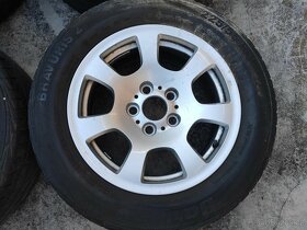 Sada kol 5x120 R16 origo BMW E60, pneu 4-5mm - 3