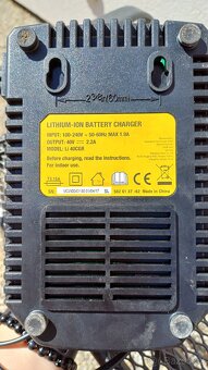 Baterie 40V 2200mA + adaptér - 3