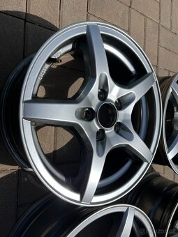 4x alu disky Dezent 5x100 R15 - NOVÉ - 3