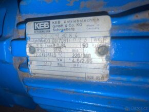 Elektromotor s převodovkou - 3