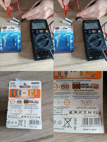 Nabíjecí baterie AAA (typ. 800mAh; 1,2V Ni-MH) SANYO eneloop - 3