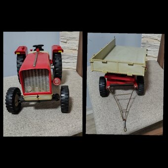 Retro traktor s návěsem - 3