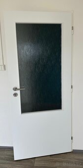 Interiérové dveře bílé 2/3 sklo - 3
