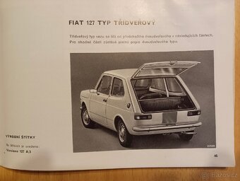 Fiat 127-Obsluha a údržba (r. 1975) - 3