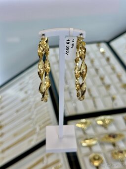 Zlaté náušnice 11,39g (1699 kč/g) - 3