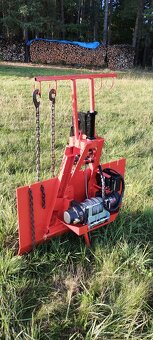 Elektrický naviják-štít za malotraktor - 3